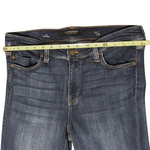 Liverpool Los Angeles The Skinny Jeans | Size 12/31 | Victory | Stretch Denim - Picture 6 of 7